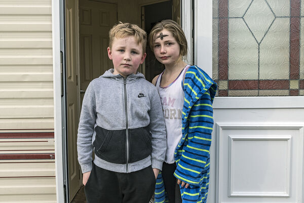 Margaret and brother, McCarthy Siblings, Cork, Ireland 2020