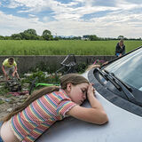 Mary on Car, Tipperary, Ireland 2020
