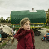 Mary, roadside campsite, Tipperary, Ireland 2018