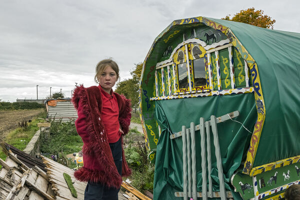 Mary and The Bow-Top Wagon, Tipperary, Ireland 2018