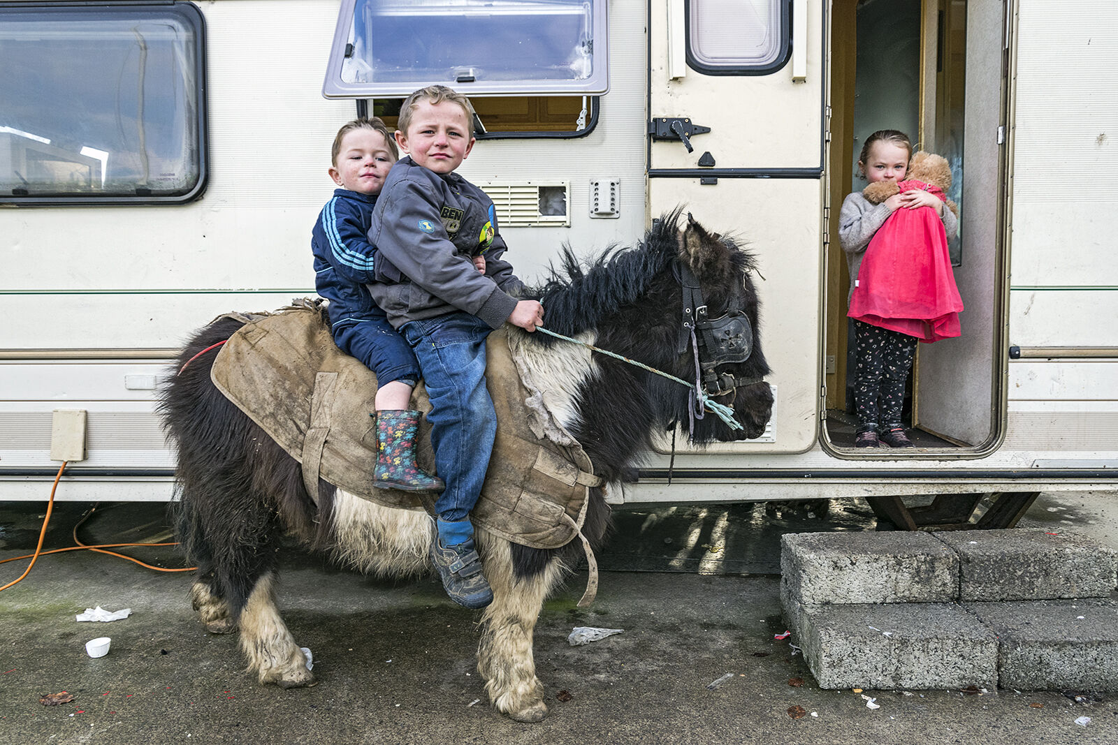 Michael, Pa and Nikita, Tipperary, Ireland 2019