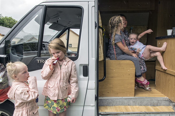 Morning Breakfast, Puck Fair, Kerry, Ireland 2018