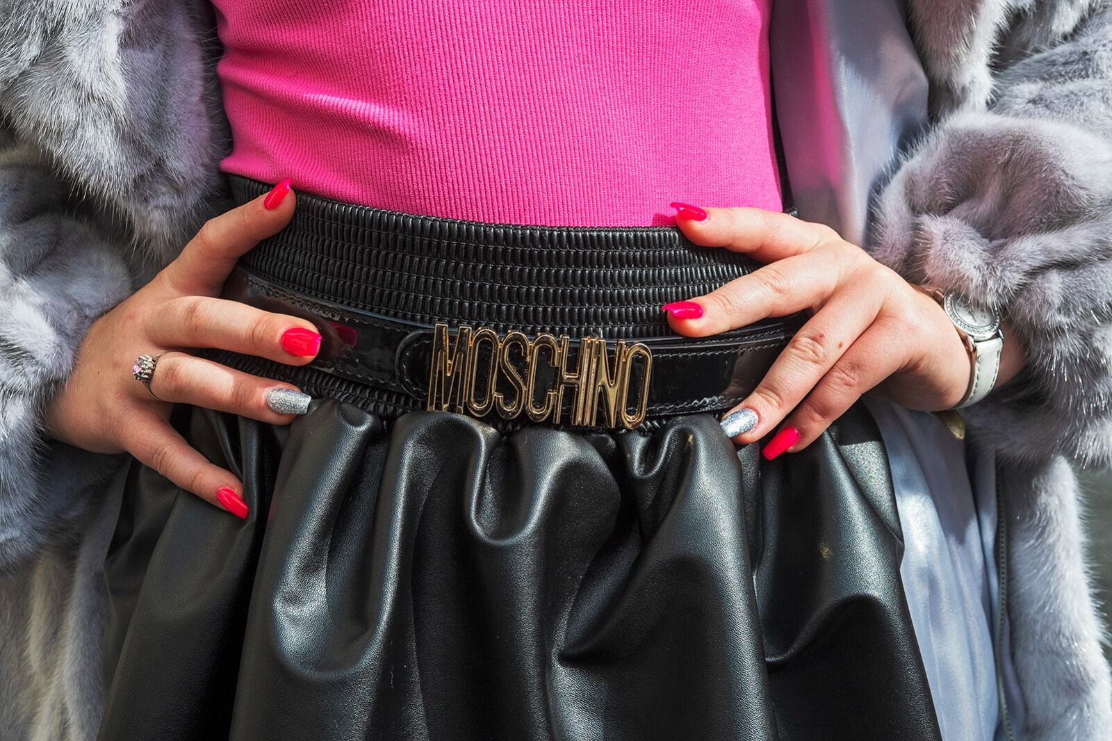 Gold Moschino Belt, Galway, Ireland 2022