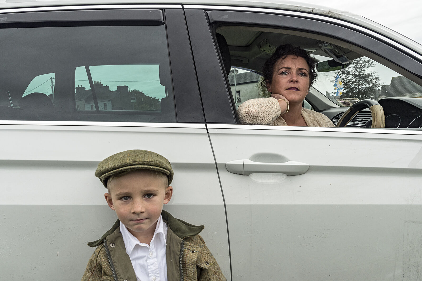 Mother and Son, Ballinasloe Horse Fair, Galway, Ireland 2019