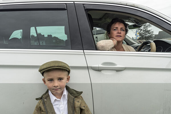 Mother and Son, Ballinasloe Horse Fair, Galway, Ireland 2019