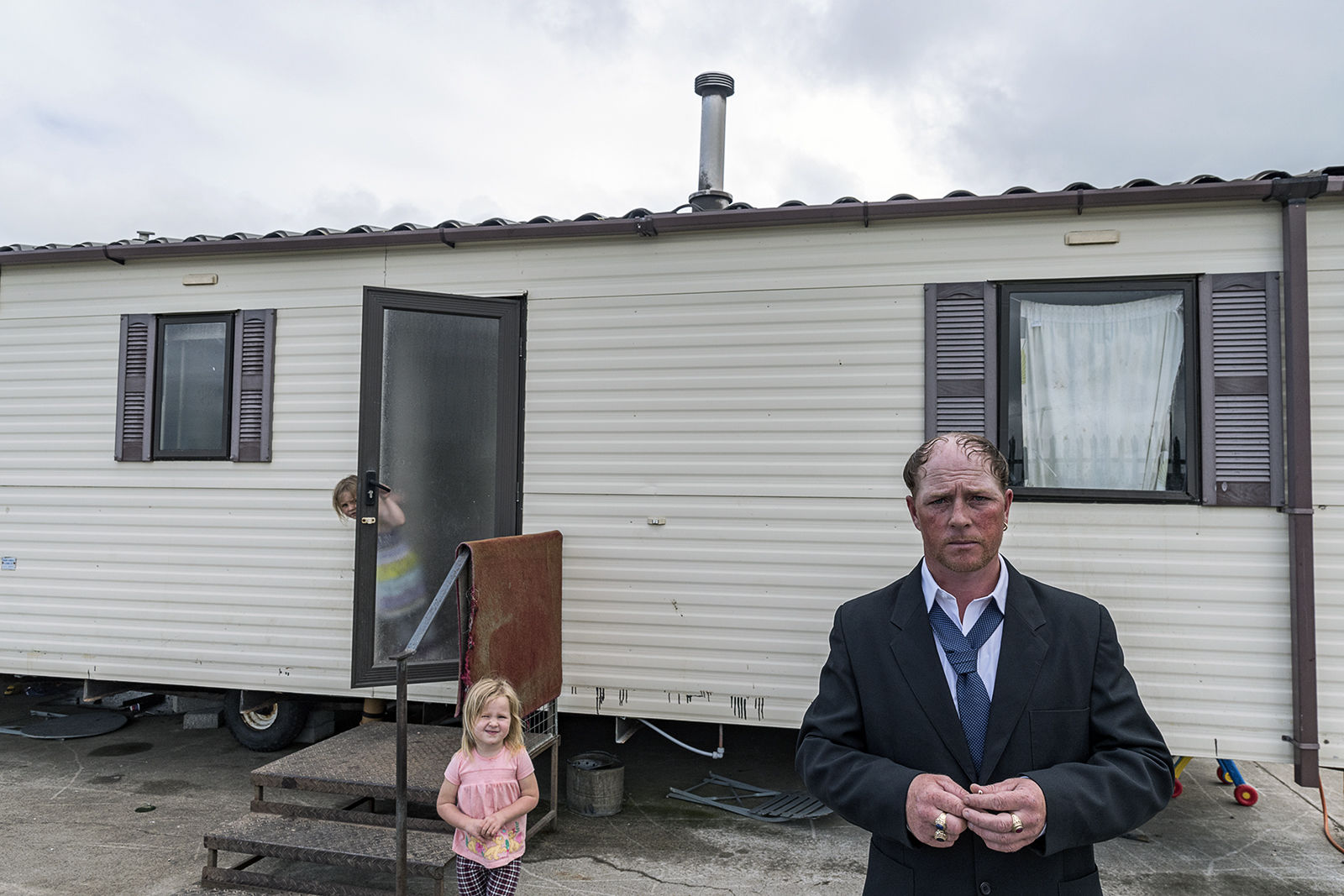 Ned in his suit, Tipperary, Ireland 2019