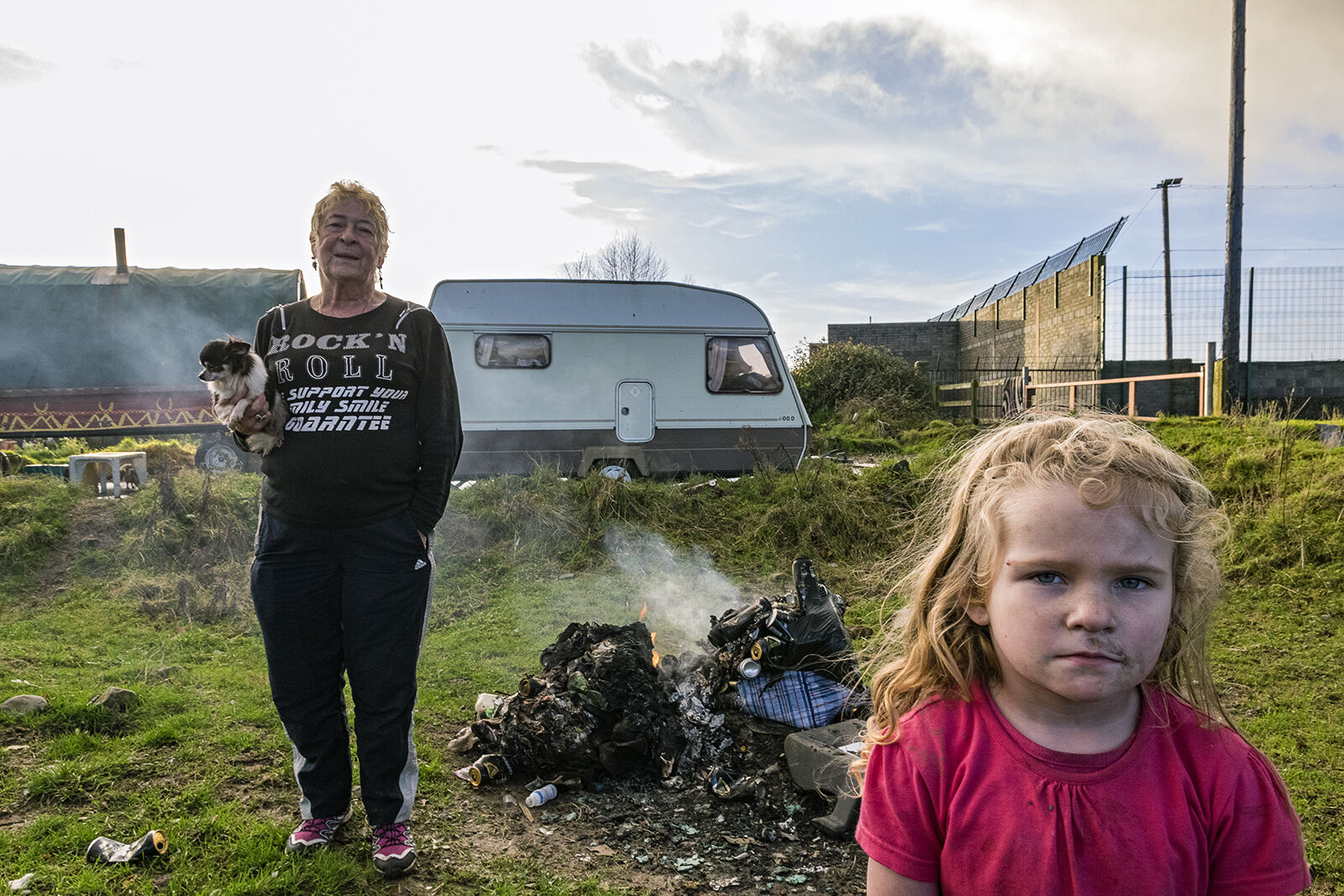 Nellie and Her Granddaughter Katie, Tipperary, Ireland 2018