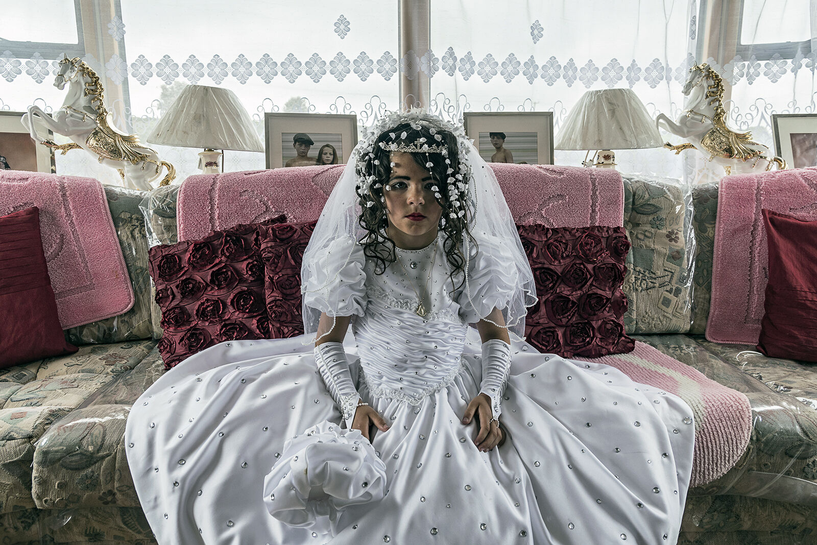 Nikita on her First Holy Communion, Tipperary, Ireland 2019