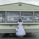 Nikita in Front of Her Home on Her First Holy Communion, Tipperary, Ireland 2019