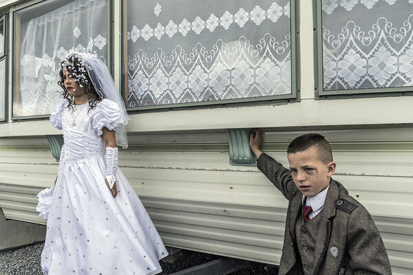 Nikita on Her First Holy Communion and Jimmy, Tipperary, Ireland 2019