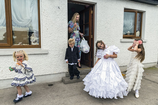 After Nita's Holy Communion Party, Tipperary, Ireland 2019
