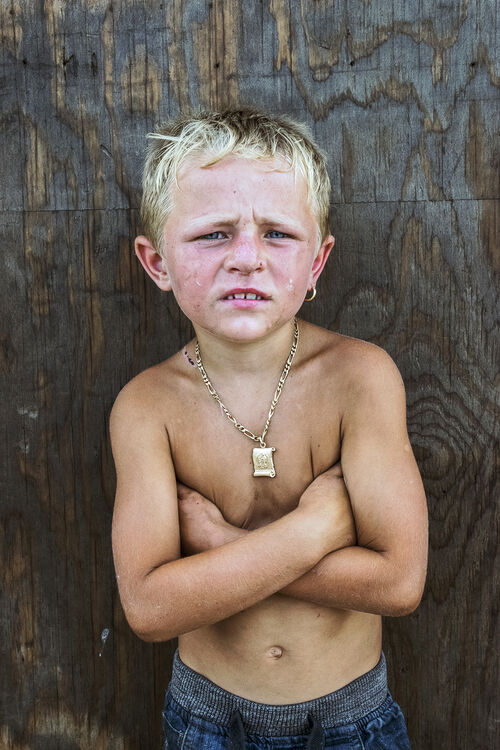 Pa with Gold Necklace, Tipperary, Ireland 2018