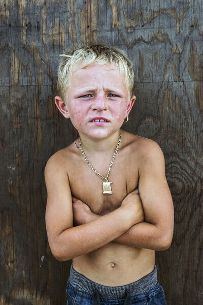Pa with Gold Necklace, Tipperary, Ireland 2018