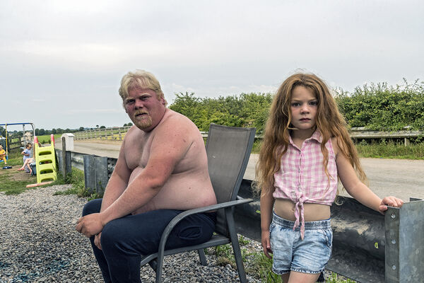 Pa and Maggie, Father and Daughter, Tipperary, Ireland 2020
