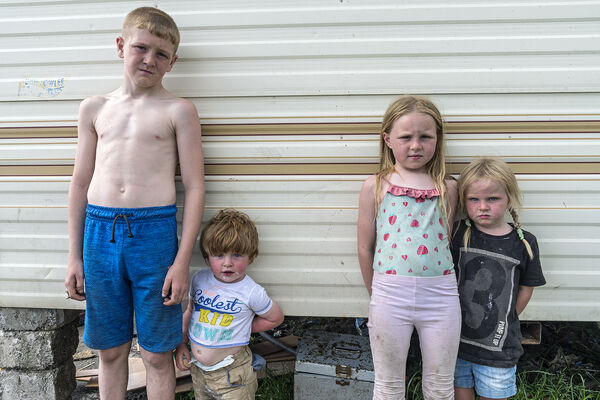 Paddy, Mikey, Judy and Chantelle, Tipperary, Ireland 2020