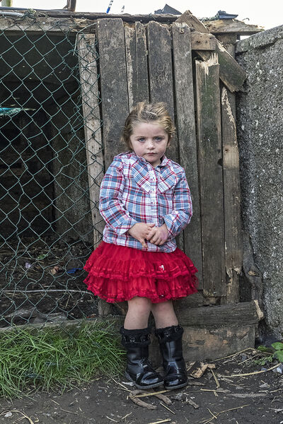 Philomena, Red Skirt, Tipperary, Ireland 2019