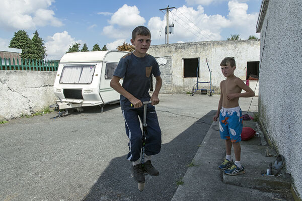 Pogo Stick, roadside campsite, Tipperary, Ireland 2018