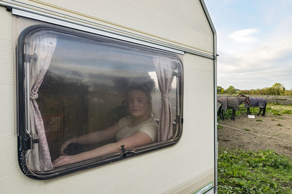 Pricilla In The Window, Tipperary, Ireland 2018