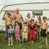 Reilly Family, roadside campsite, Tipperary, Ireland 2018
