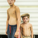 Rocky and Tom, roadside campsite, Tipperary, Ireland 2018