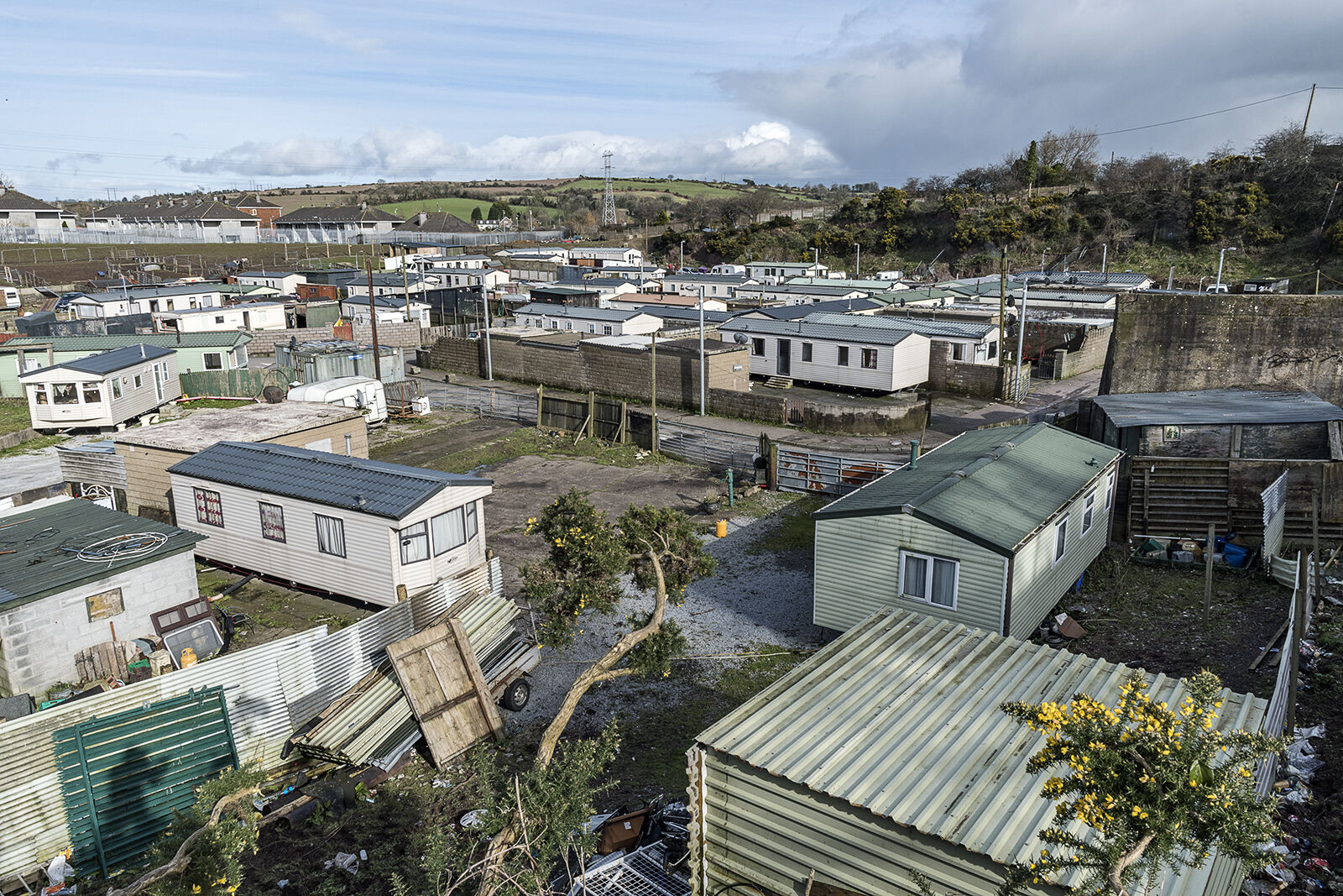 Springlane Halting Site, Cork, Ireland 2020