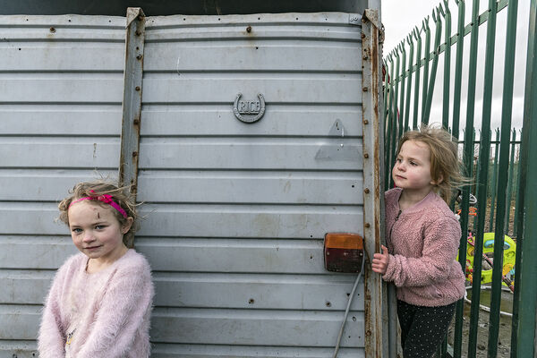 Teresa and Amy, Cousins, Tipperary, Ireland 2020