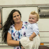 Teresa and Maggie, roadside campsite, Tipperary, Ireland 2018