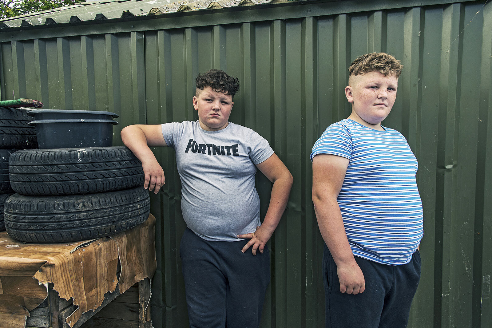 Timmy-Lee and Johnny, Fraternal Twins, Limerick, Ireland 2019