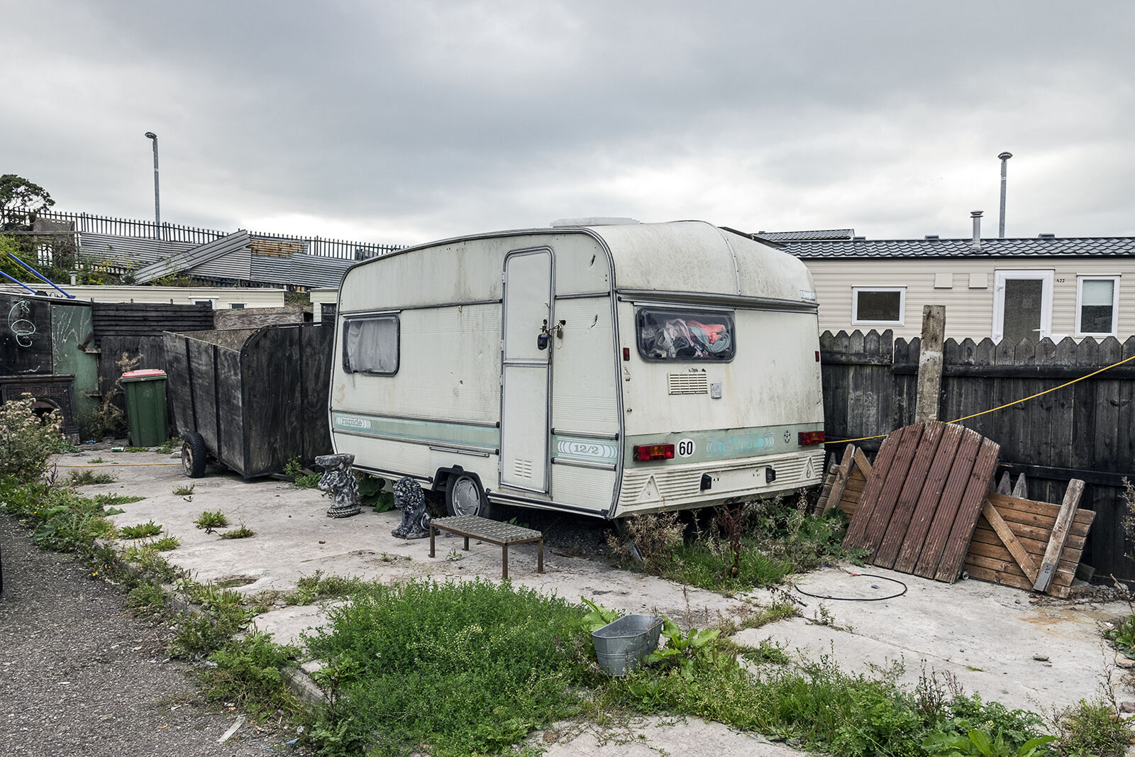 Vintage Caravan, halting site, Cork, Ireland 2018