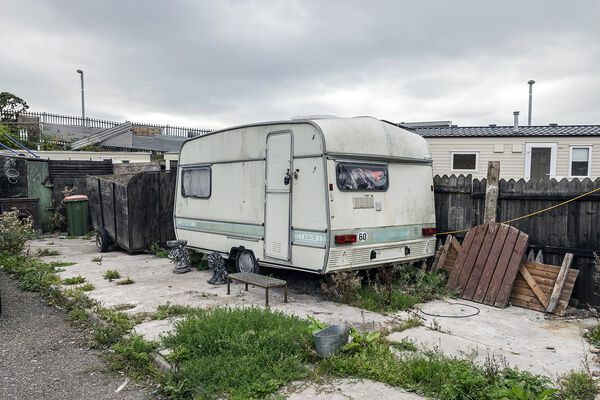 Vintage Caravan, halting site, Cork, Ireland 2018