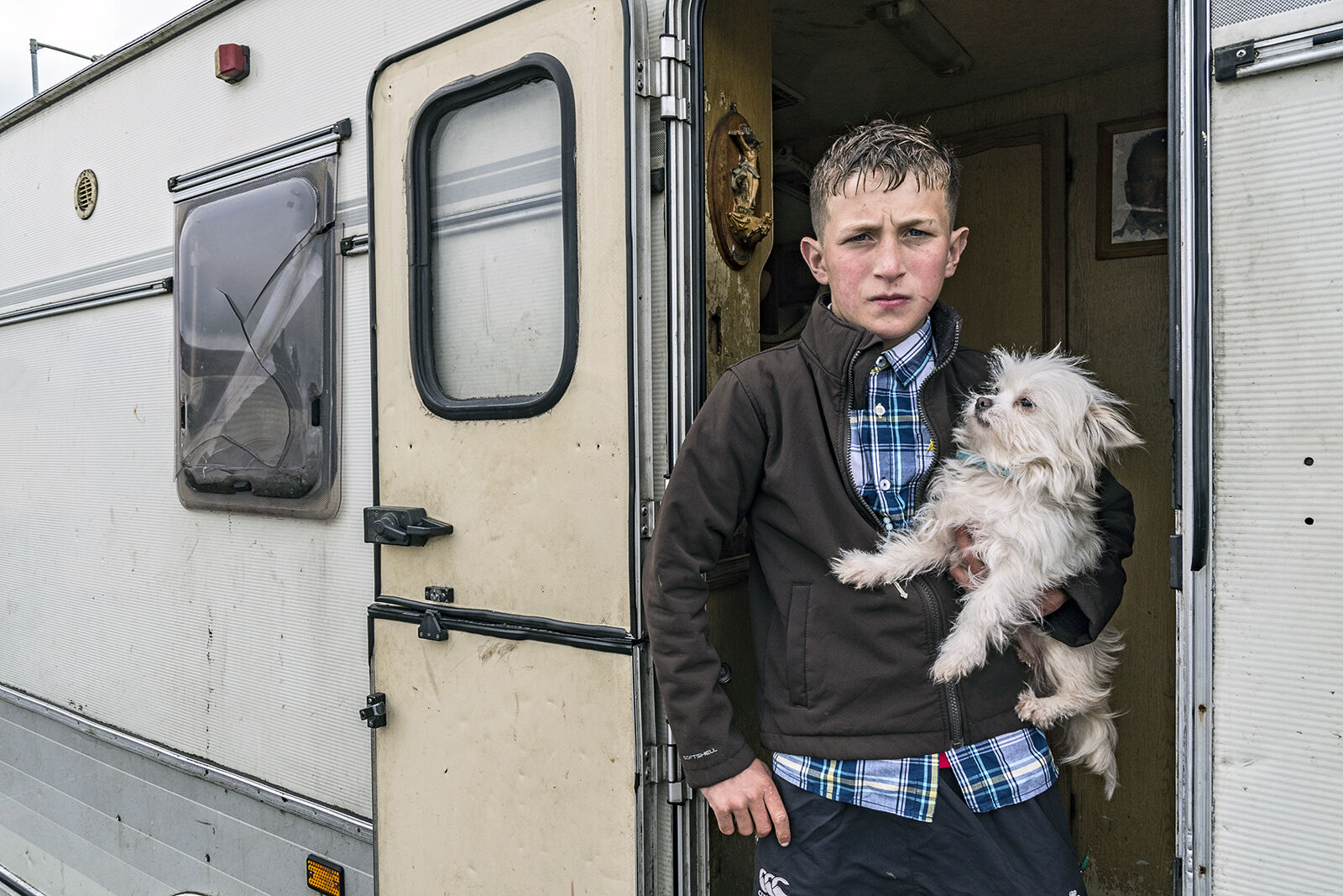 Willy With Dog, Tipperary, Ireland 2019