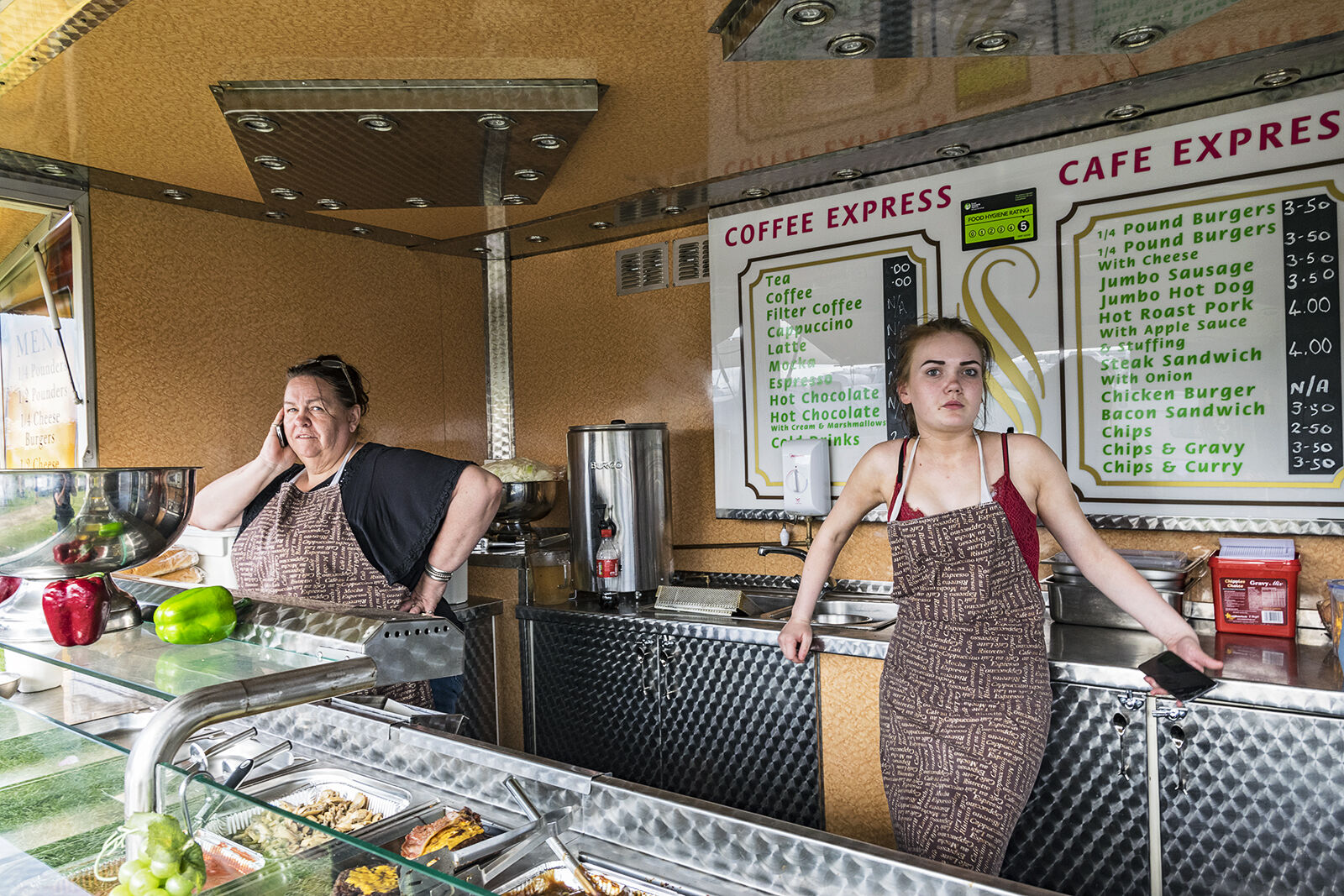 Women at Canteen, Appleby, UK 2018