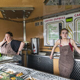 Women at Canteen, Appleby, UK 2018