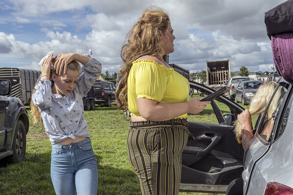 Getting Ready for Puck Fair, Kerry, Ireland 2018