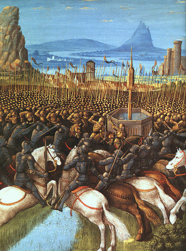 Templar Defeat at the Battle of the Horns of Hattin