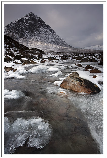 Glen Etive in winter