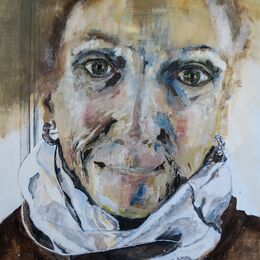 The Collar - self portrait Self Portrait 2012 75 x 100 cm