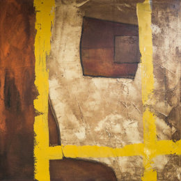 Old Rust 50 x 55 cms reworked