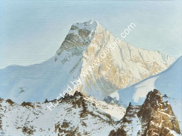 Jannu miniature painting oil
