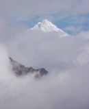 Thamserku (6608m) from Thame, Everest