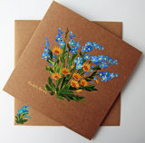 FORGET-ME-NOTS AN MARIGOLDS