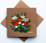 FORGET-ME-NOTS AND POPPIES