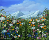 Wild Flowers in the Mountains