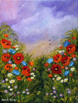 Poppies and Cornflowers *SOLD*