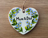 Mum & Dad Heart (Commission)