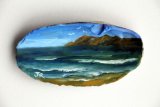 Painted Seashell Seascape: Sold