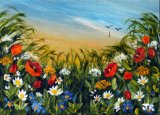 Poppy sunrise **Sold**