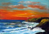 Sunset over the bay **Sold**