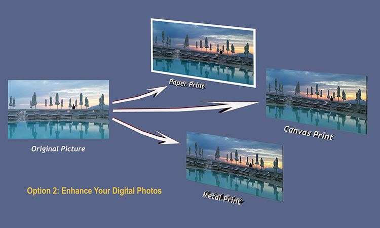 Option 2 - Enhance your Digital Photos