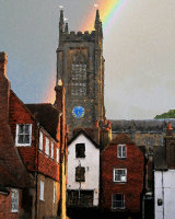 Rainbow over St Swithuns